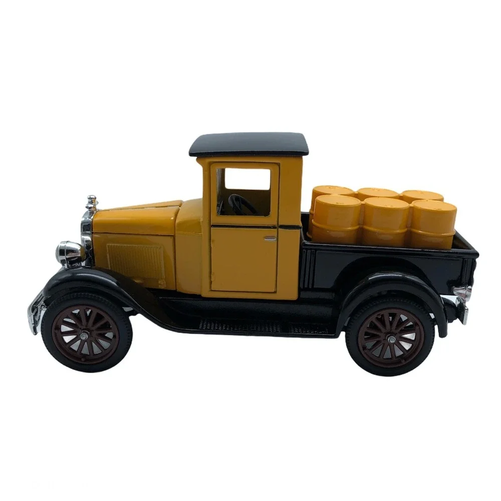 New Ray 1928 '28 Chevrolet Chevy 1/2 Ton Pick Up Truck Yellow Die Cast 1/32